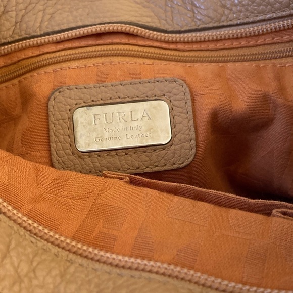 Furla Leather O Ring Shoulder Bag - Picture 10 of 12
